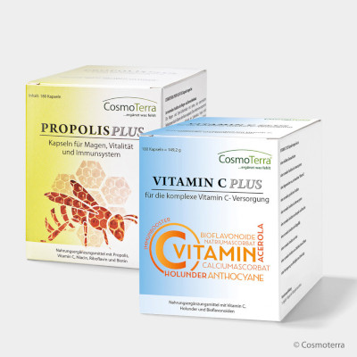 Propolis Plus und Vitamin C Plus